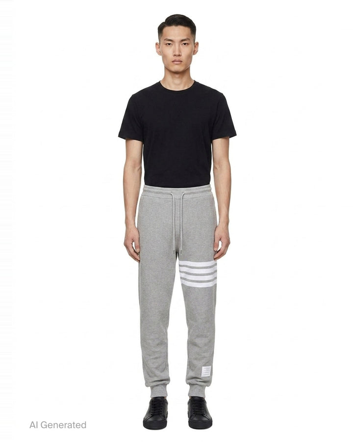 4-Bar Stripe Sweatpants | Thom Browne | Club21 - front