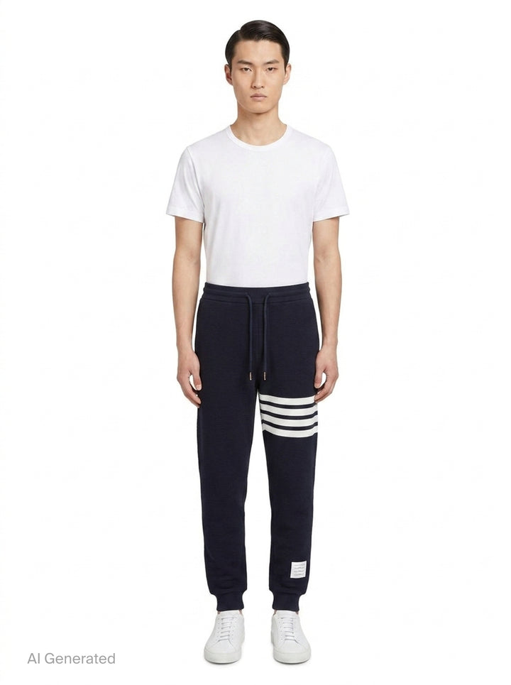 4-Bar Stripe Sweatpants | Thom Browne | Club21 - front