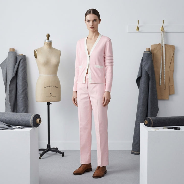 Beltloop Chino Cotton Twill Pants | Thom Browne | Club21 - lifestyle
