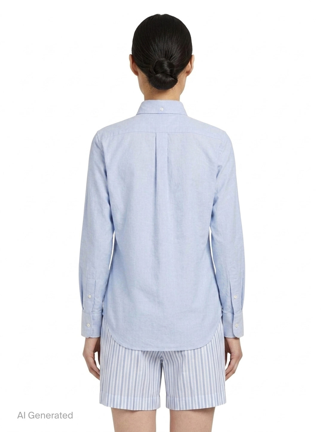 Button-Down Oxford Cotton Shirt | Thom Browne | Club21 - back