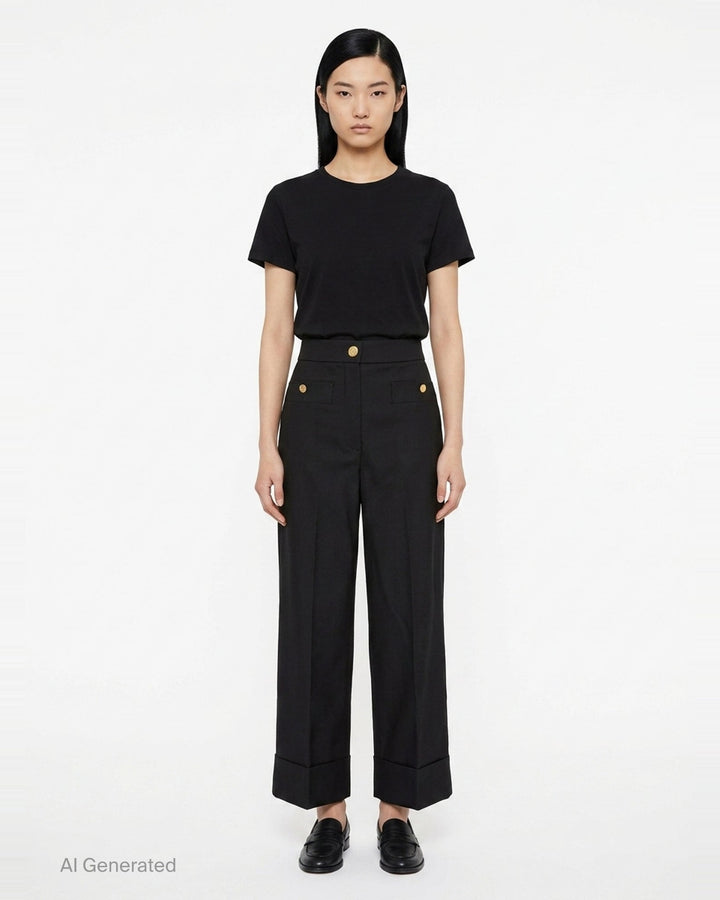 Cardigan Pocket Trousers | Thom Browne | Club21 - front