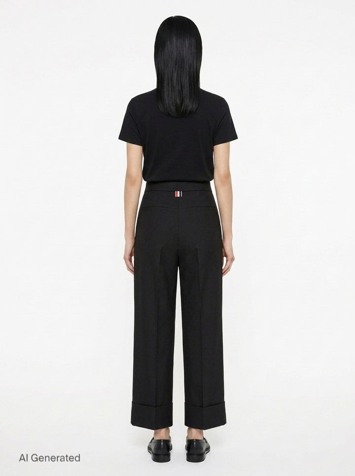 Cardigan Pocket Trousers | Thom Browne | Club21 - back