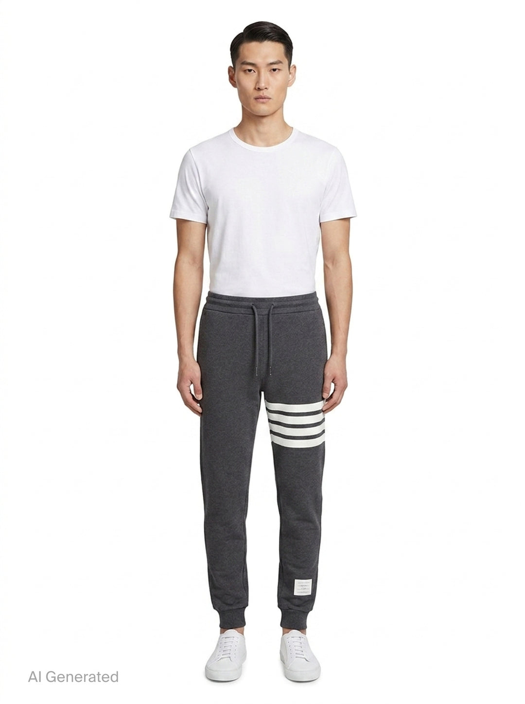 Classic 4-Bar Stripe Sweatpants | Thom Browne | Club21 - front
