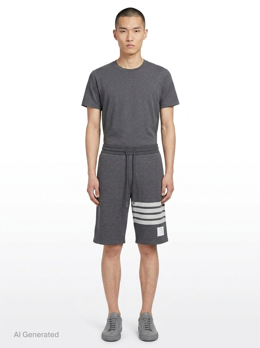 Classic 4-Bar Sweat Shorts | Thom Browne | Club21 - front