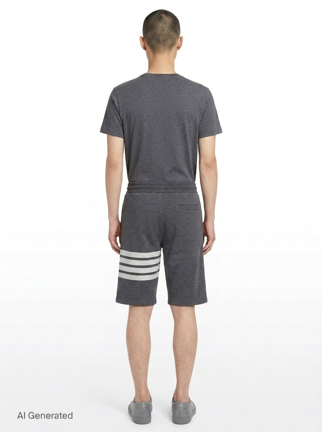 Classic 4-Bar Sweat Shorts | Thom Browne | Club21 - back
