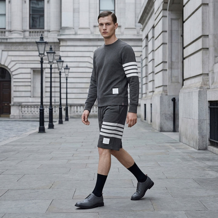 Classic 4-Bar Sweat Shorts | Thom Browne | Club21 - lifestyle