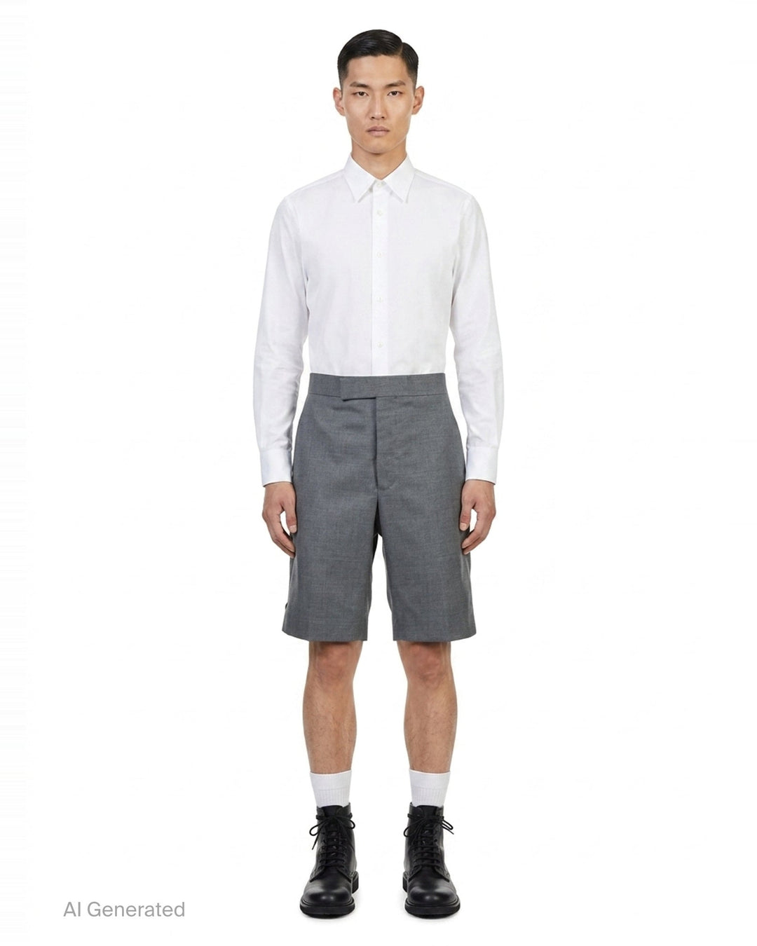Classic Backstrap Shorts | Thom Browne | Club21 - front