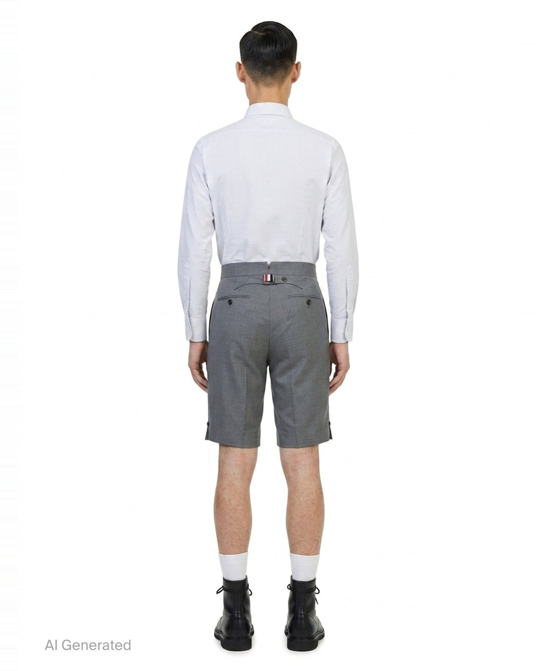 Classic Backstrap Shorts | Thom Browne | Club21 - back