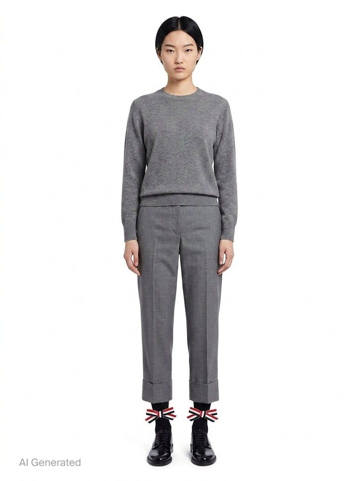 Classic Backstrap Trouser | Thom Browne | Club21 - front