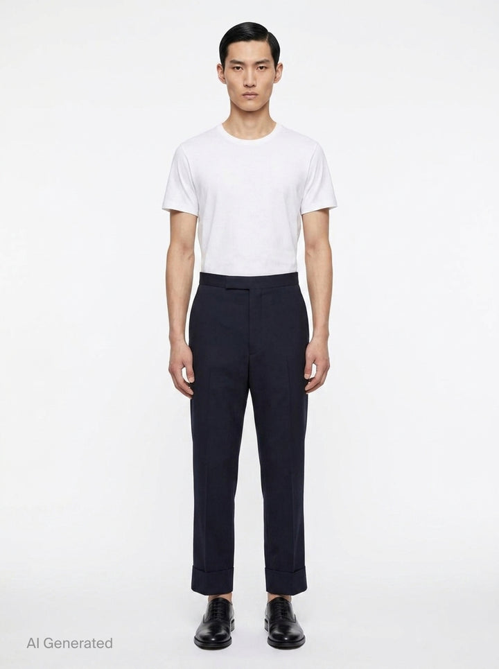 Classic Backstrap Trouser | Thom Browne | Club21 - front