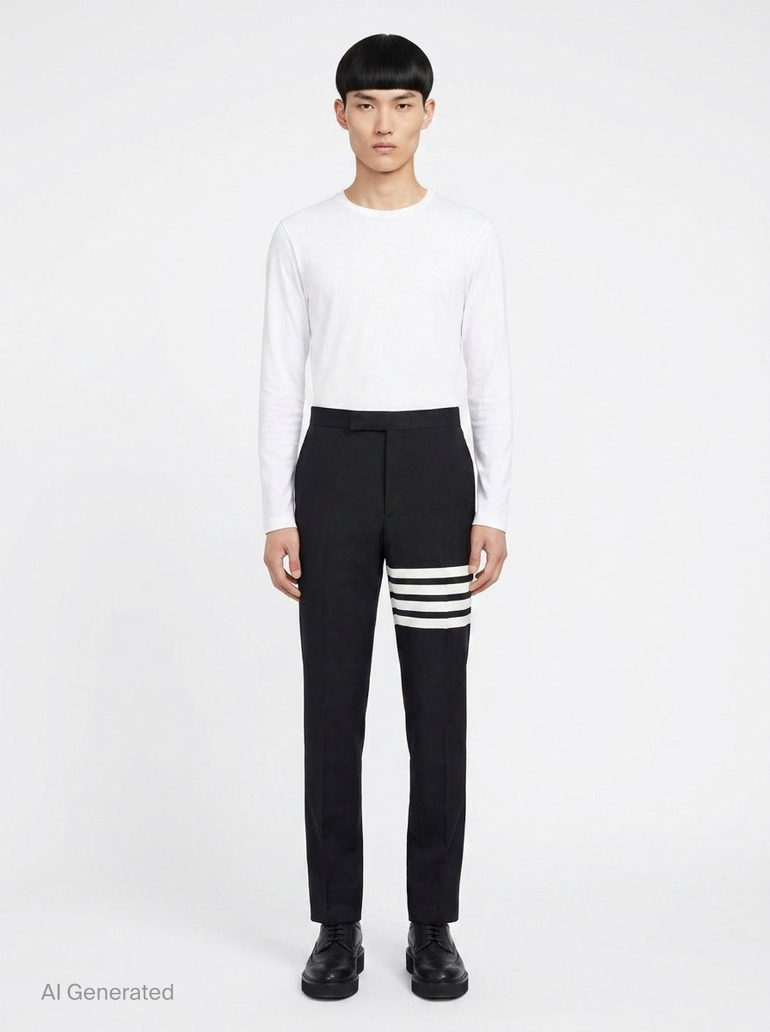 Classic Backstrap Trouser | Thom Browne | Club21 - front