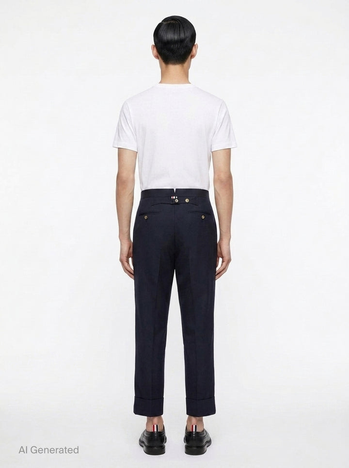 Classic Backstrap Trouser | Thom Browne | Club21 - back