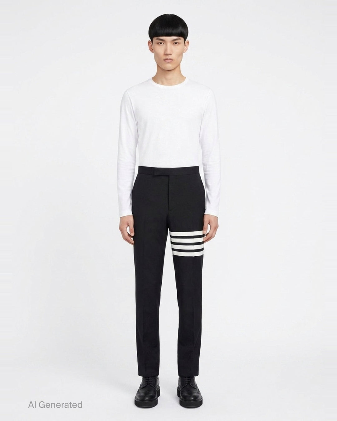 Classic Backstrap Trouser | Thom Browne | Club21 - front