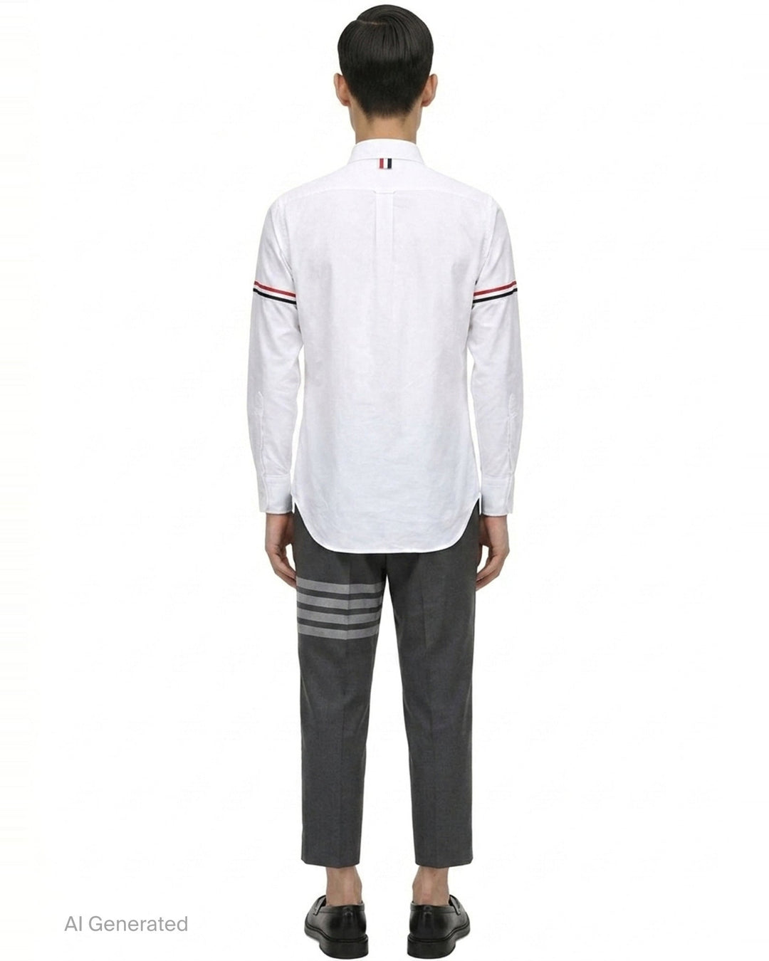 Classic Fit Long Sleeve Shirt | Thom Browne | Club21 - back