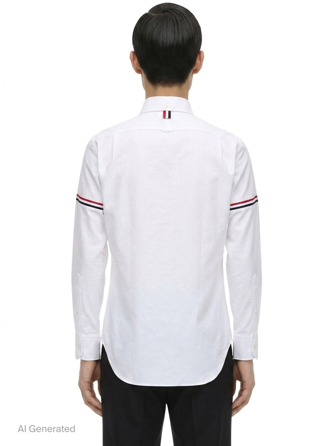 Classic Fit Long Sleeve Shirt | Thom Browne | Club21 - back