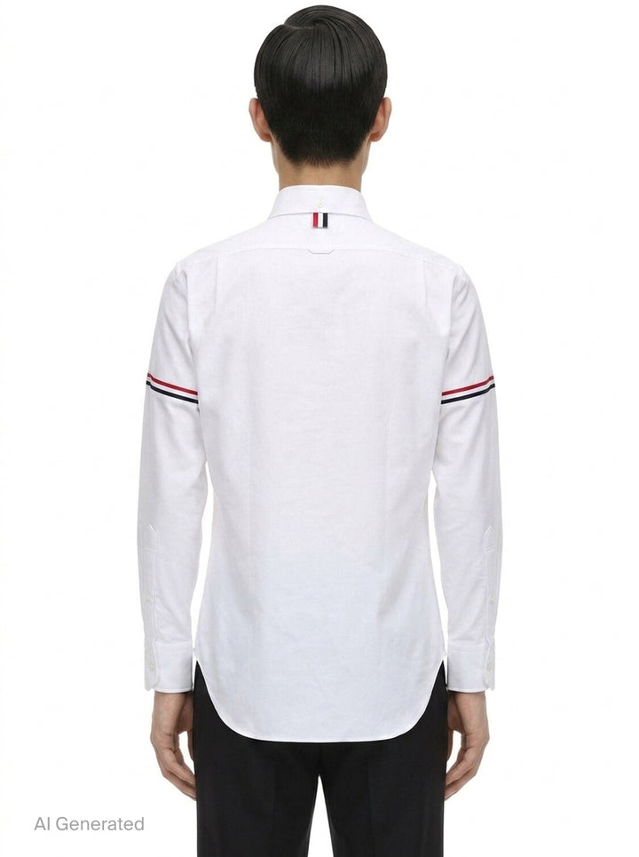 Classic Fit Long Sleeve Shirt | Thom Browne | Club21 - back