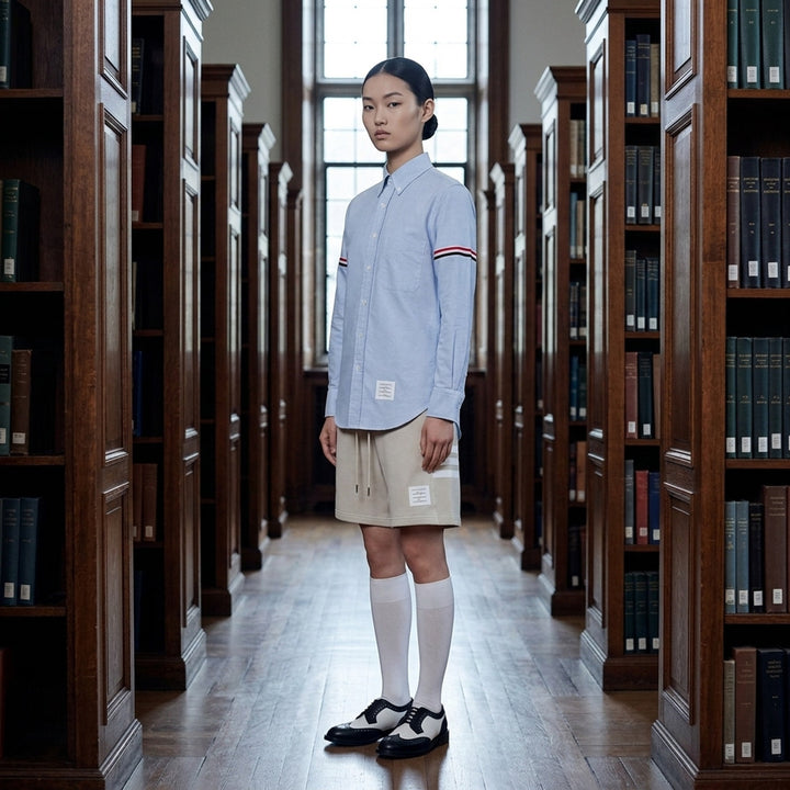 Classic Fit Long Sleeve Shirt | Thom Browne | Club21 - lifestyle