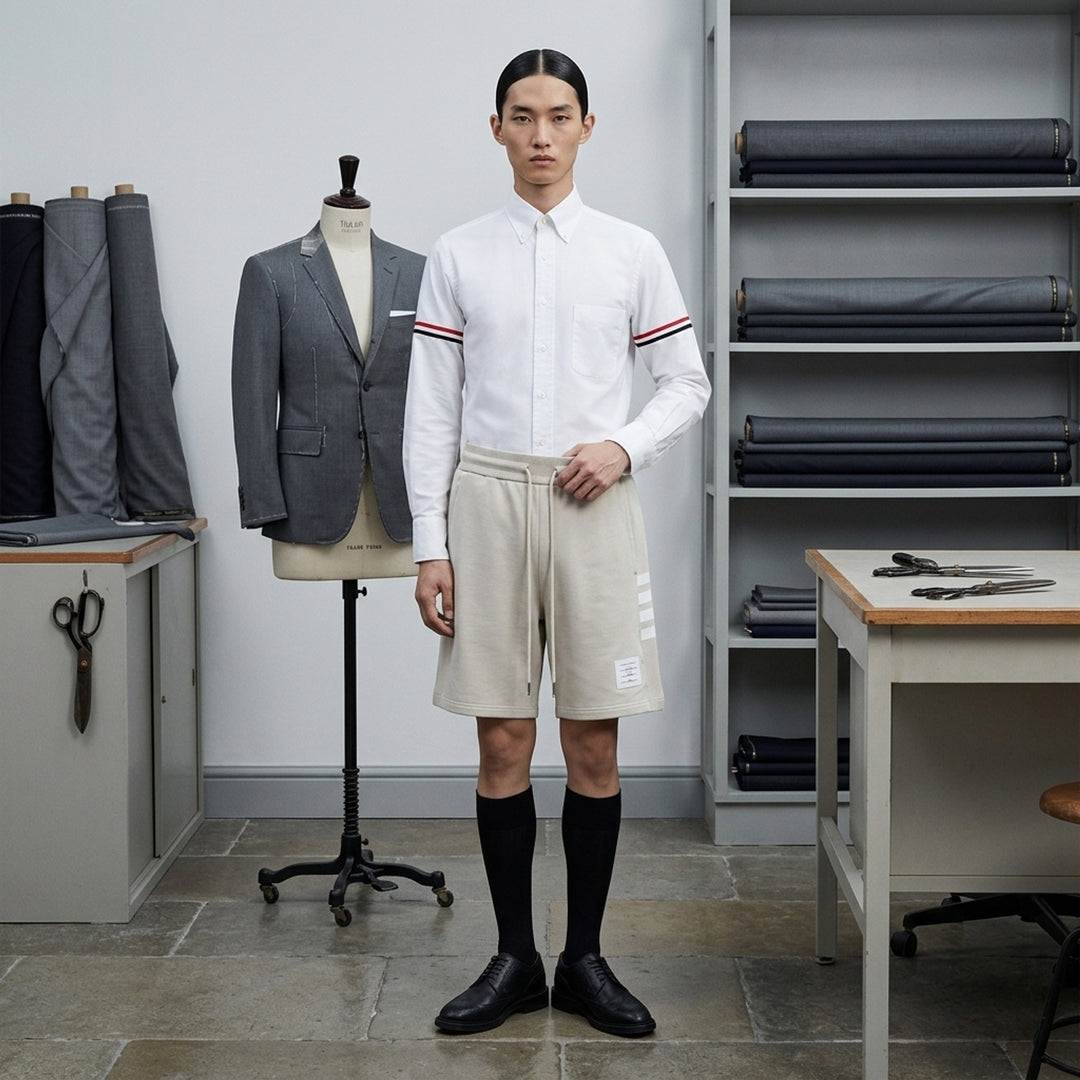 Classic Fit Long Sleeve Shirt | Thom Browne | Club21 - lifestyle