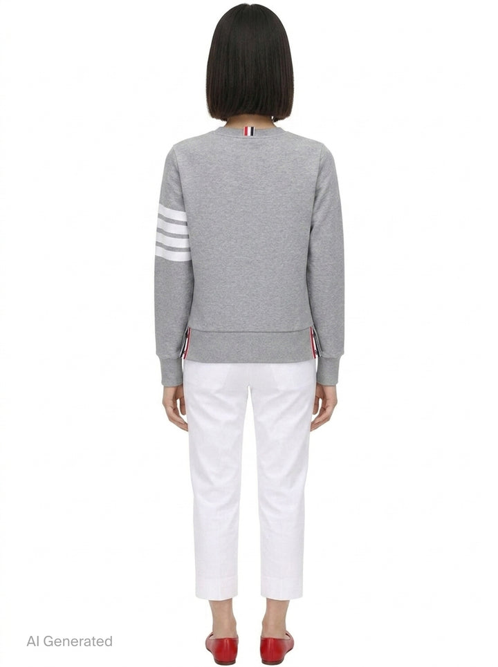Classic Loopback 4-Bar Sweatshirt | Thom Browne | Club21 - back