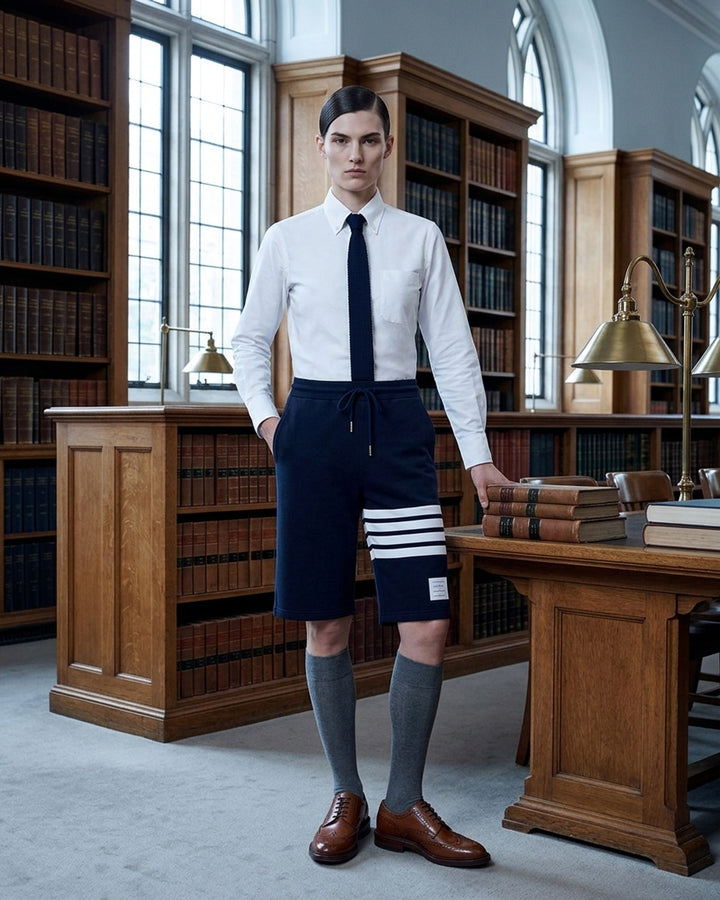 Classic Loopback 4-Bar Sweatshorts | Thom Browne | Club21 - lifestyle