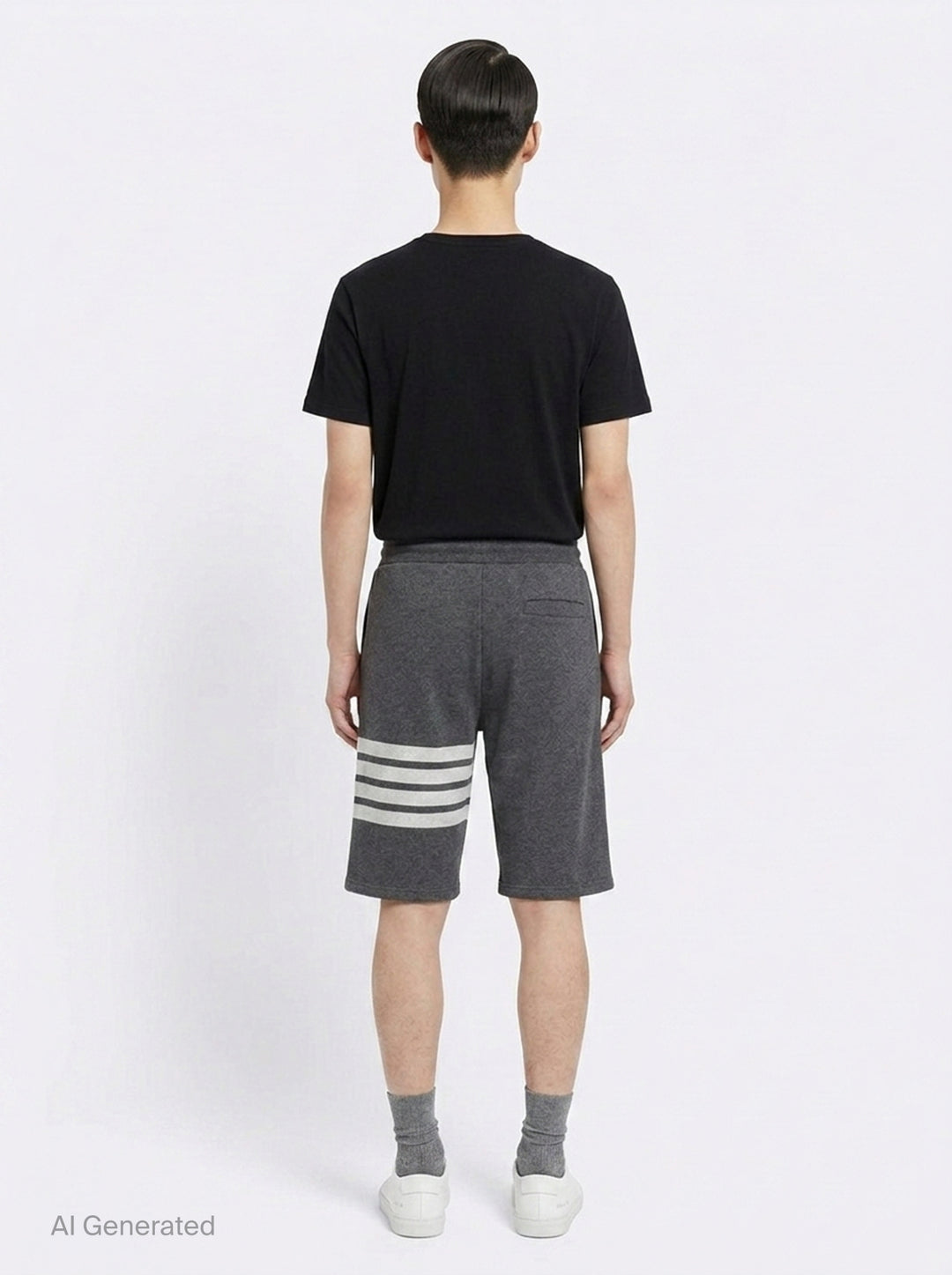 Classic Loopback 4-Bar Sweatshorts | Thom Browne | Club21 - back