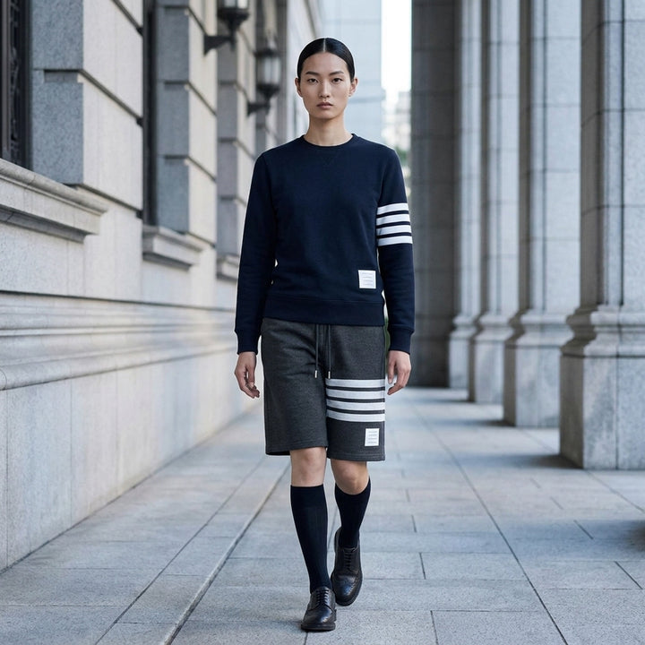Classic Loopback 4-Bar Sweatshorts | Thom Browne | Club21 - lifestyle