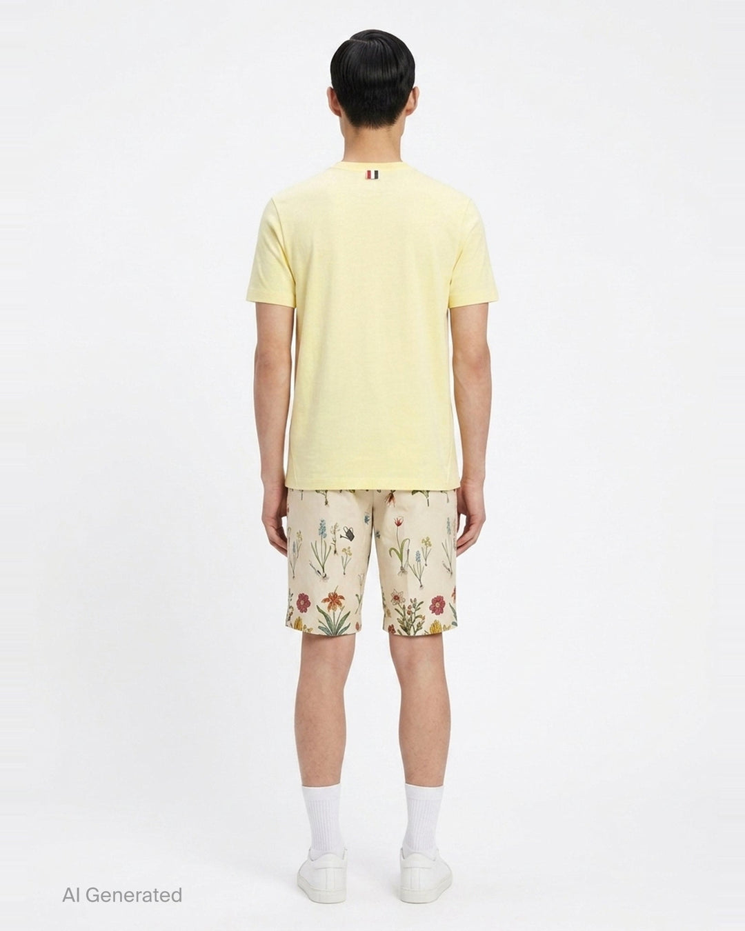 Classic Piqué 4-Bar Tee | Thom Browne | Club21 - back