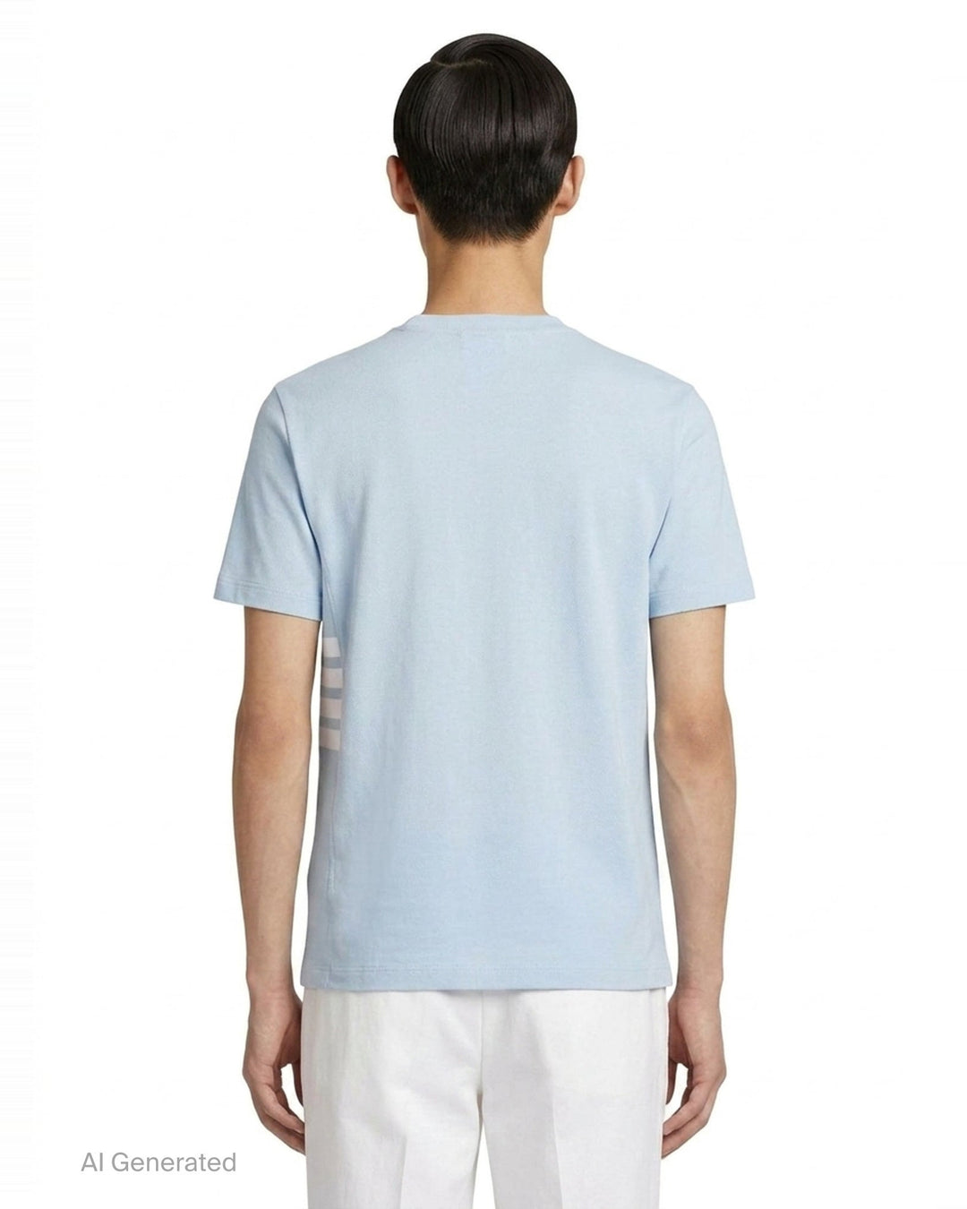 Classic Piqué 4-Bar Tee | Thom Browne | Club21 - back