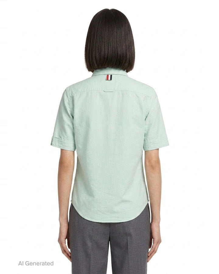 Classic Short Sleeve Shirt | Thom Browne | Club21 - back