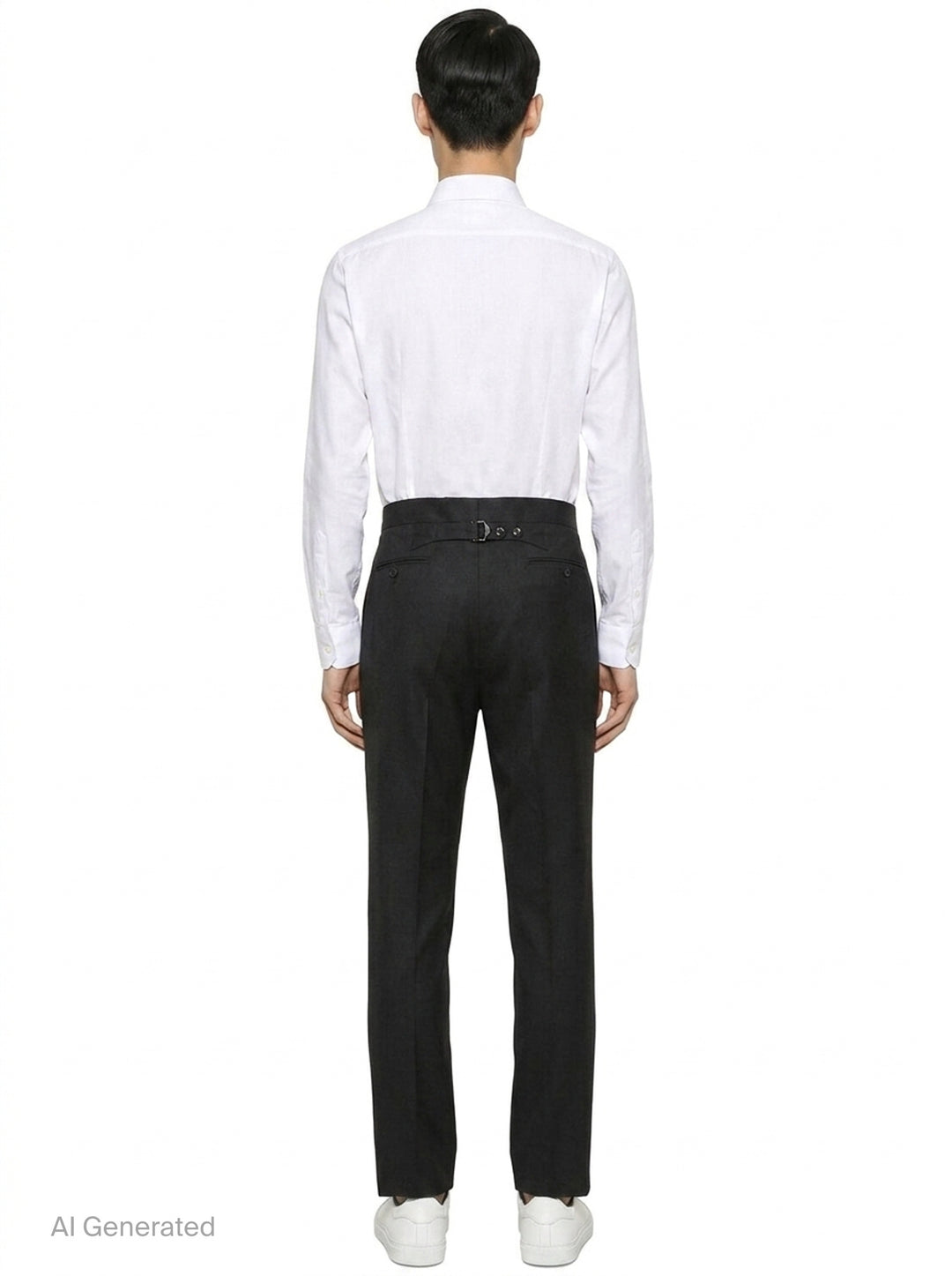 Classic Suit Fit Trousers | Thom Browne | Club21 - back