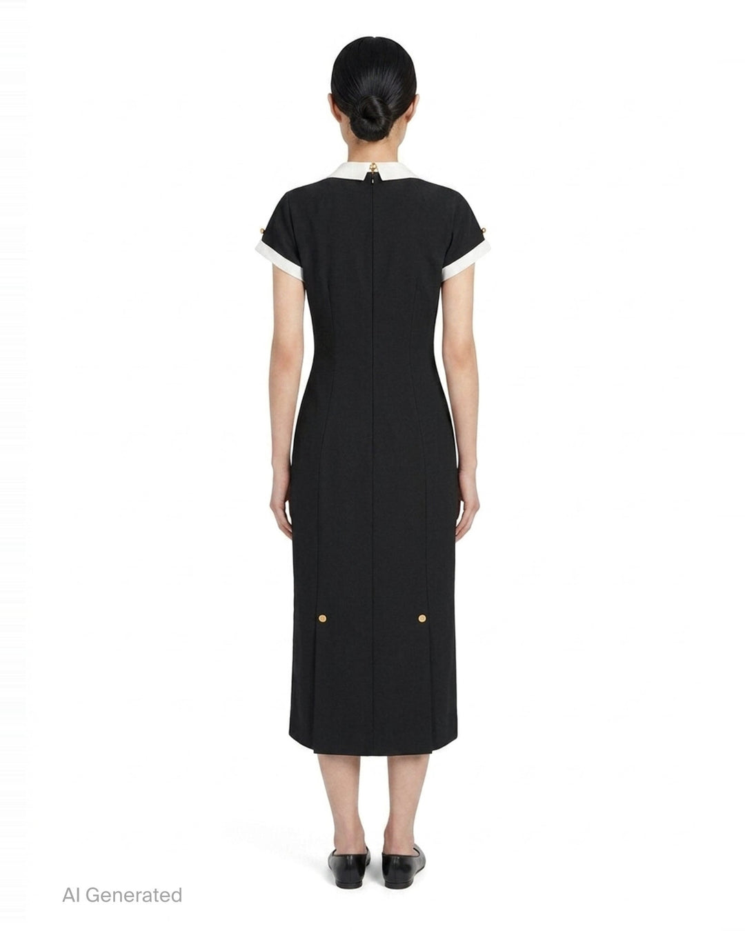 Couture Sleeve Polo Dress | Thom Browne | Club21 - back