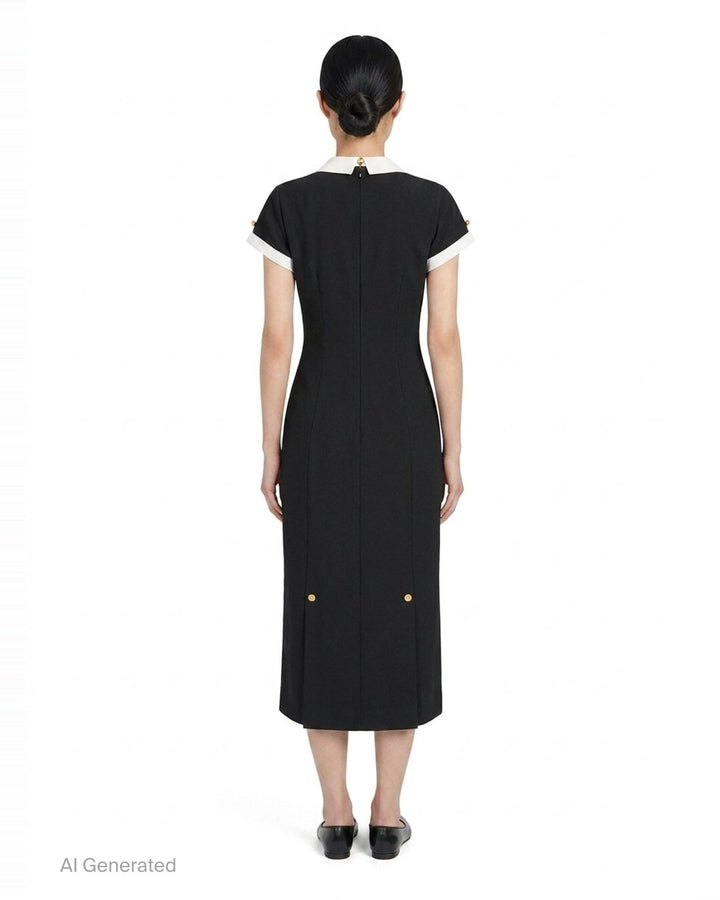 Couture Sleeve Polo Dress | Thom Browne | Club21 - back