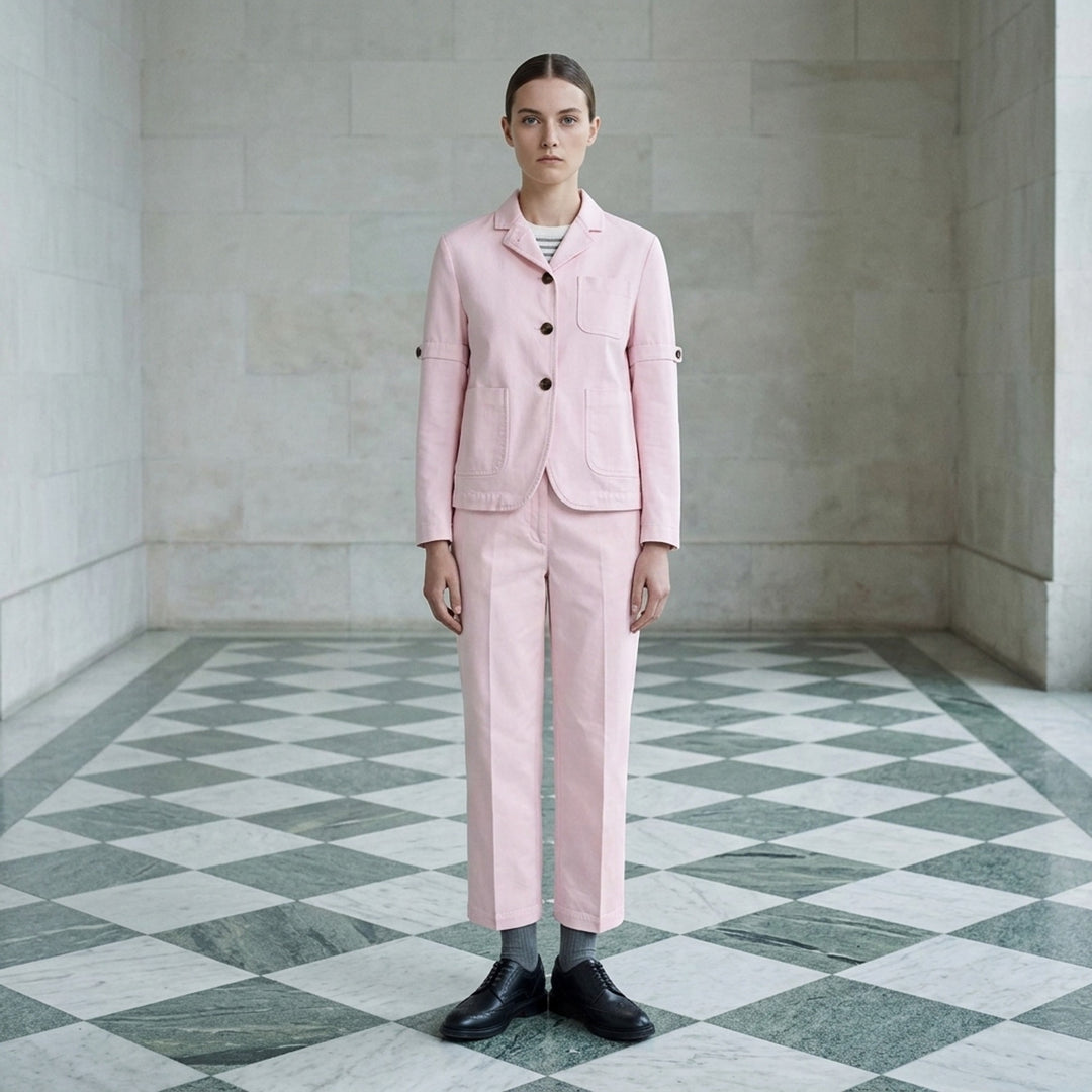 Cropped Sack Patch Pocket Jacket | Thom Browne | Club21 - lifestyle