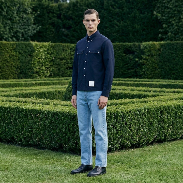 Denim 5-Pocket Trousers | Thom Browne | Club21 - lifestyle
