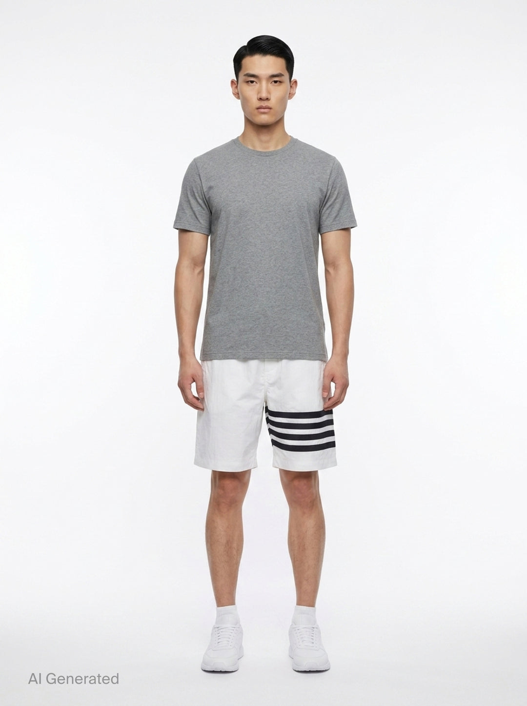 Drawcord Waist Track Shorts | Thom Browne | Club21 - front
