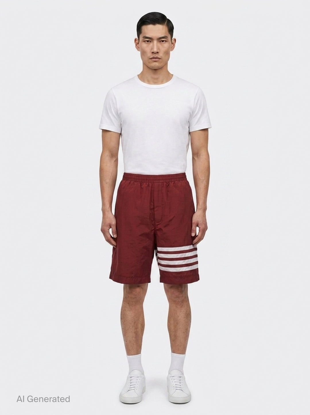 Drawcord Waist Track Shorts | Thom Browne | Club21 - front