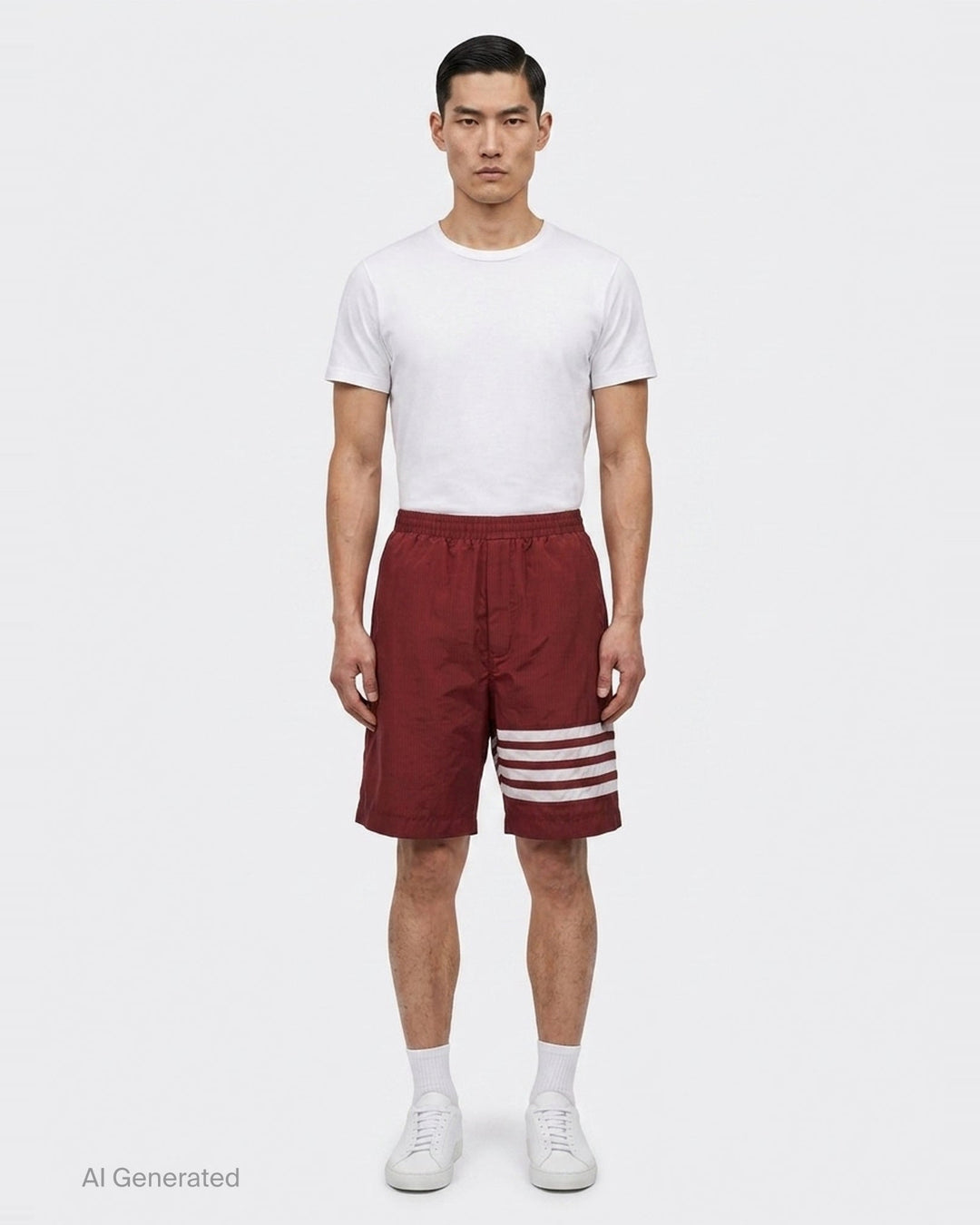Drawcord Waist Track Shorts | Thom Browne | Club21 - front