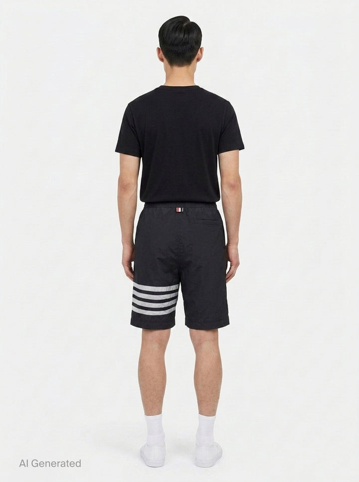 Drawcord Waist Track Shorts | Thom Browne | Club21 - back