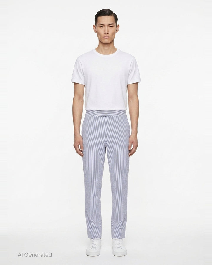 Fit 1 Back Strap Trouser | Thom Browne | Club21 - front