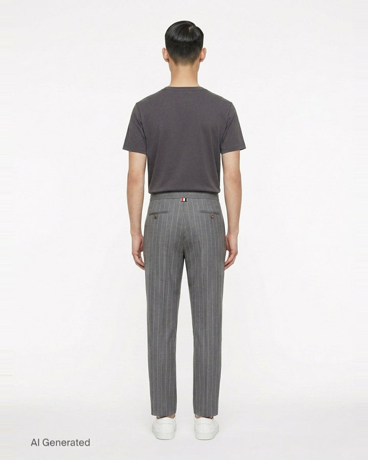 Fit 1 Backstrap Trousers | Thom Browne | Club21 - back