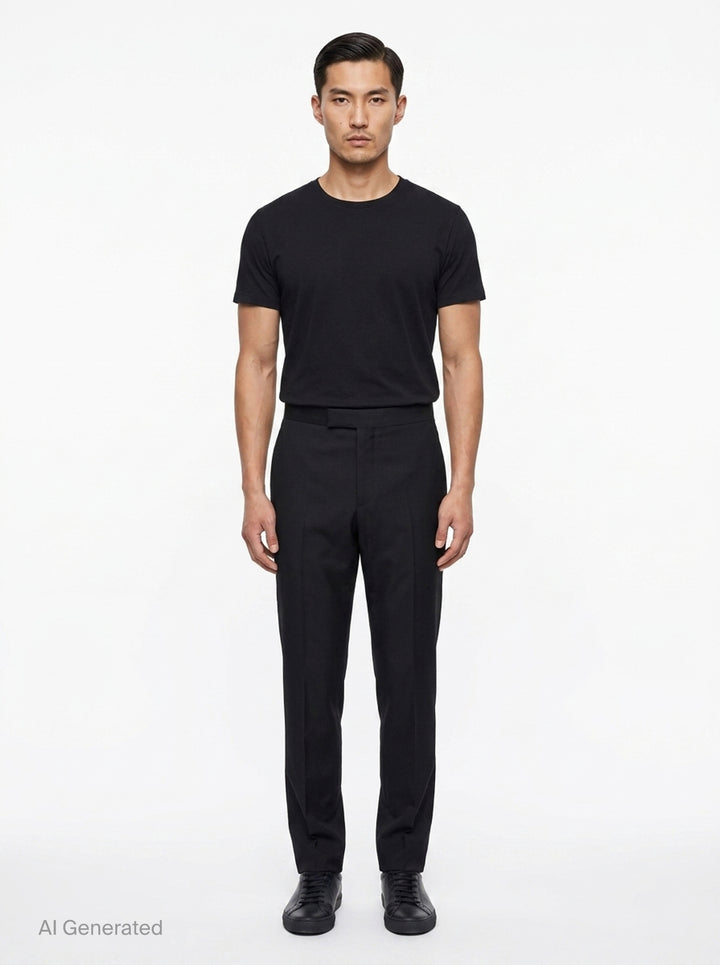 Fit 1 Classic Backstrap Trousers | Thom Browne | Club21 - front