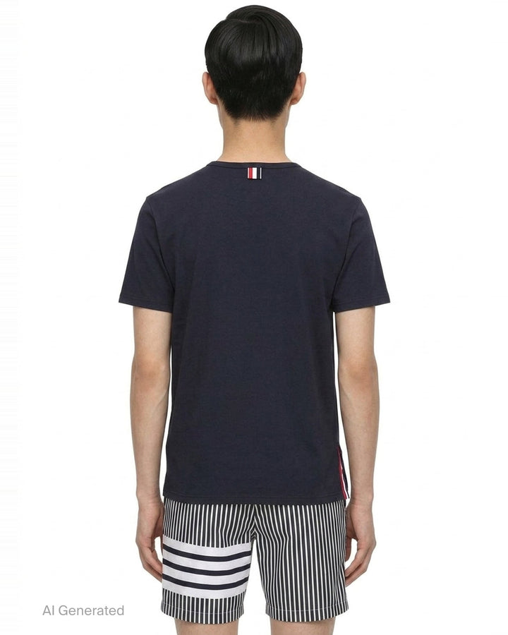 Jersey Pocket T-Shirt | Thom Browne | Club21 - back