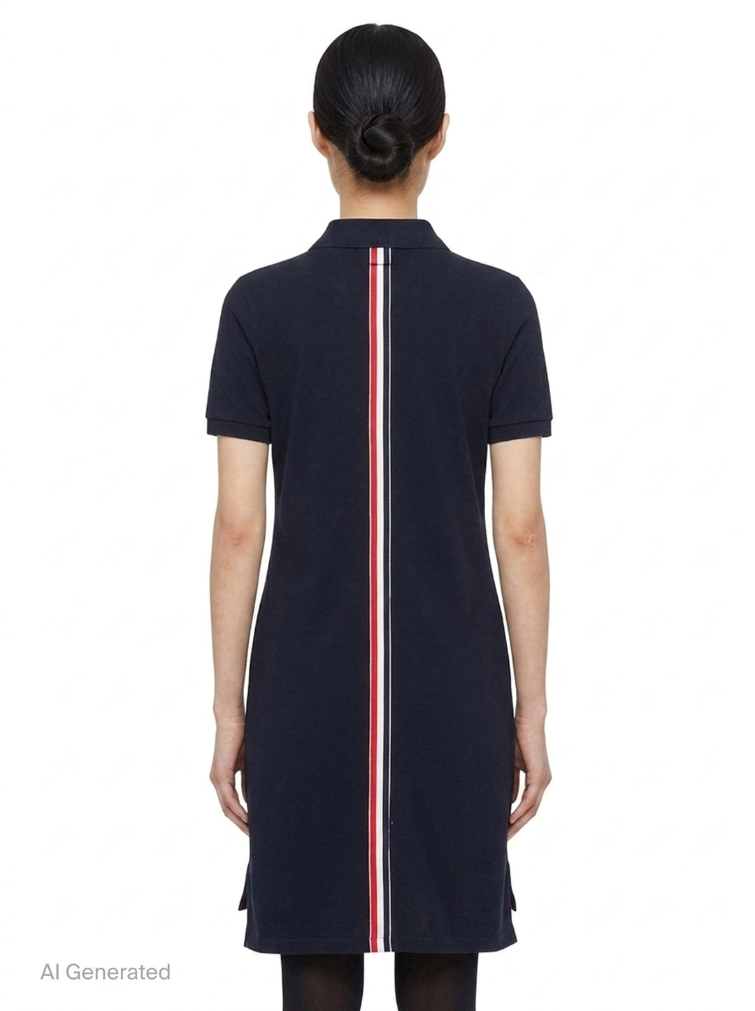 Knee-Length Polo Dress | Thom Browne | Club21 - back