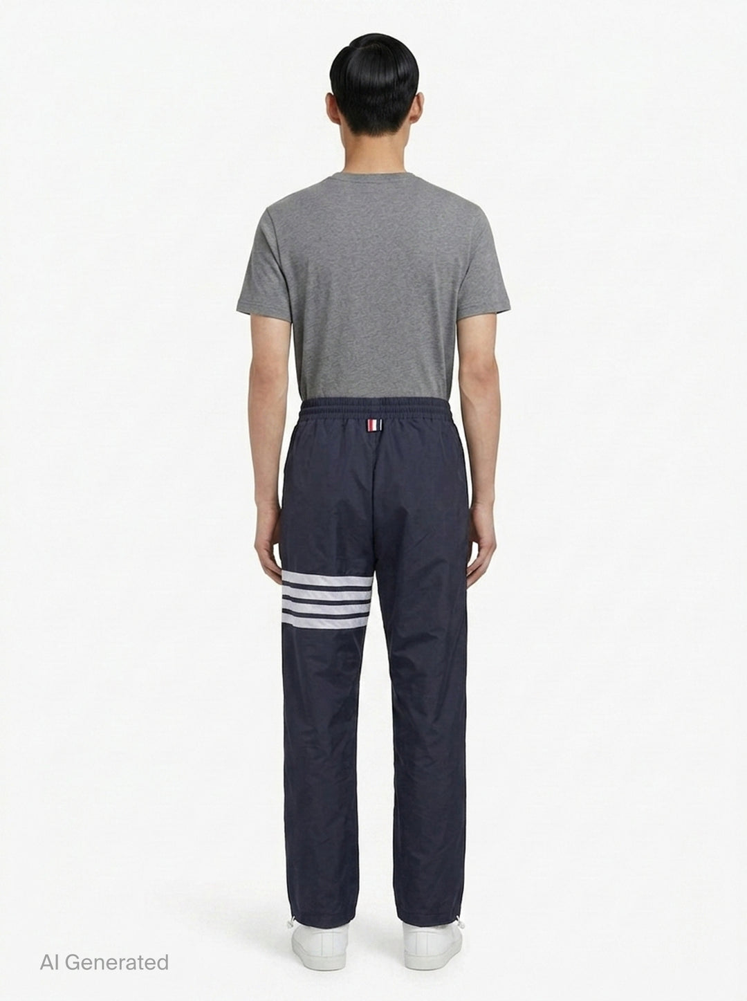 Mesh 4-Bar Track Pants | Thom Browne | Club21 - back