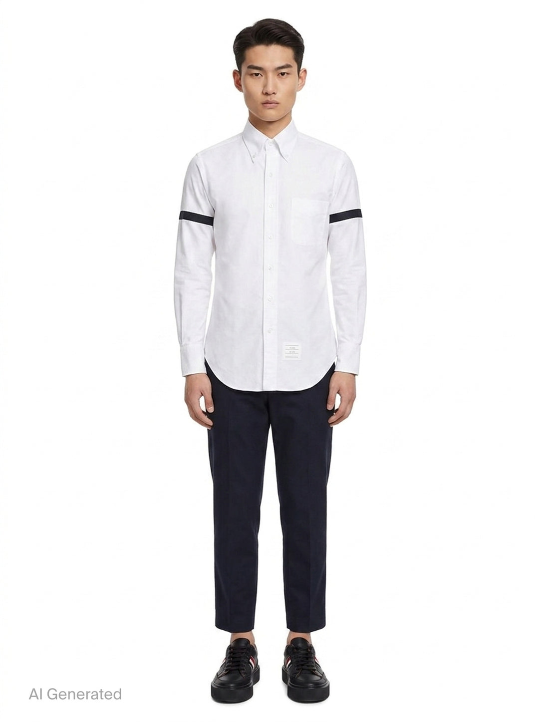 Oxford Armband Shirt | Thom Browne | Club21 - front