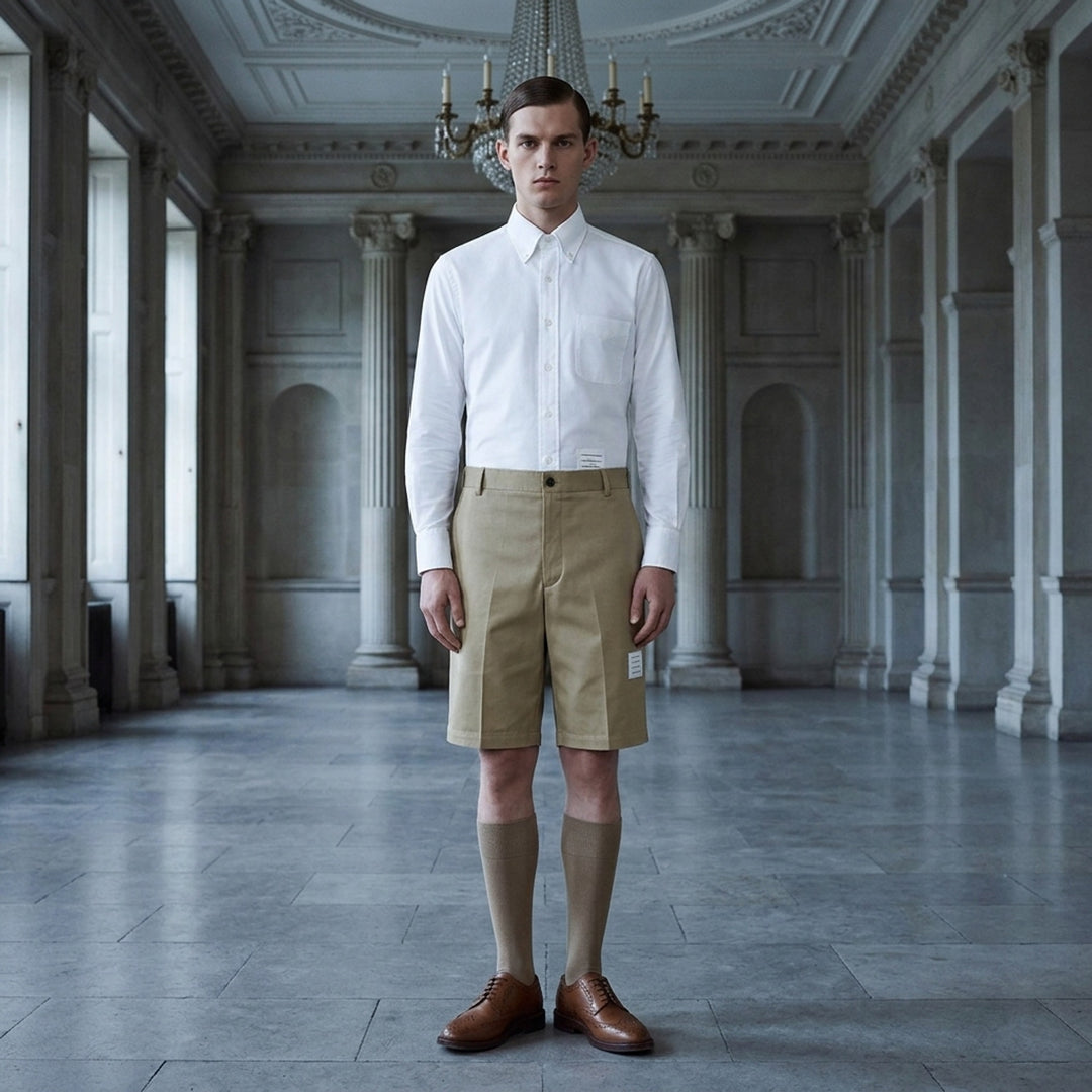 Oxford Grosgrain Placket Shirt | Thom Browne | Club21 - lifestyle