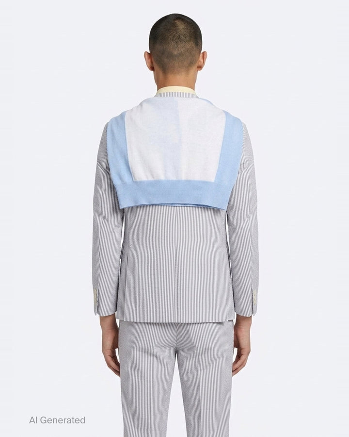 Oxford Short Sleeve Shirt | Thom Browne | Club21 - back