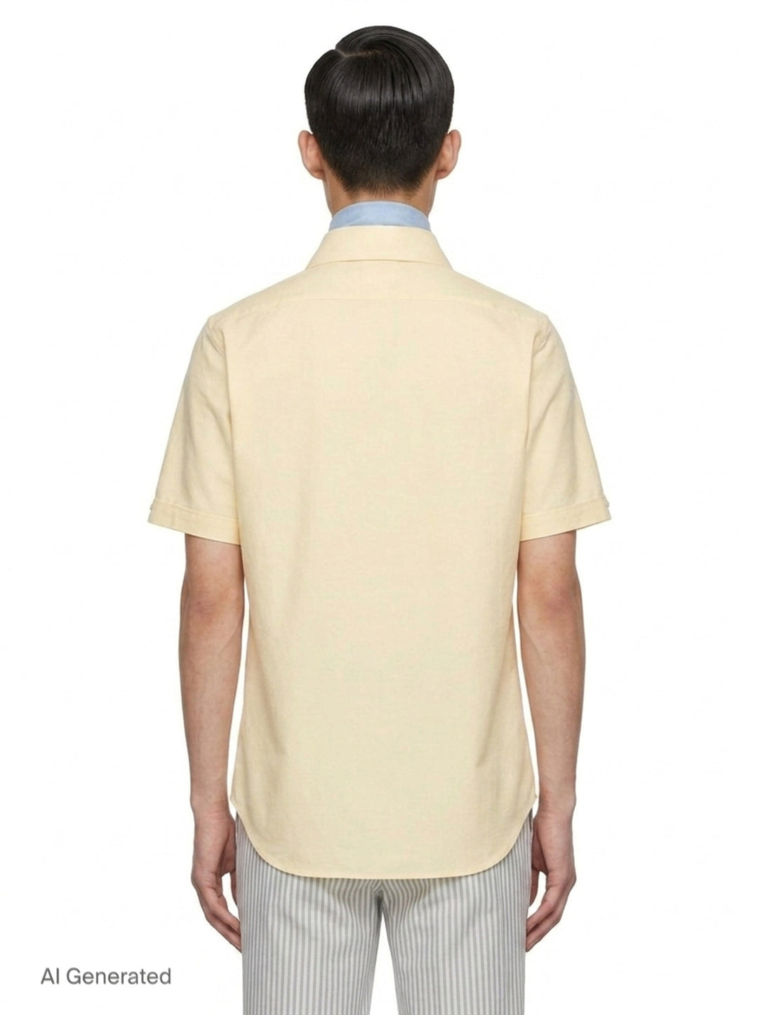 Oxford Short Sleeve Shirt | Thom Browne | Club21 - back