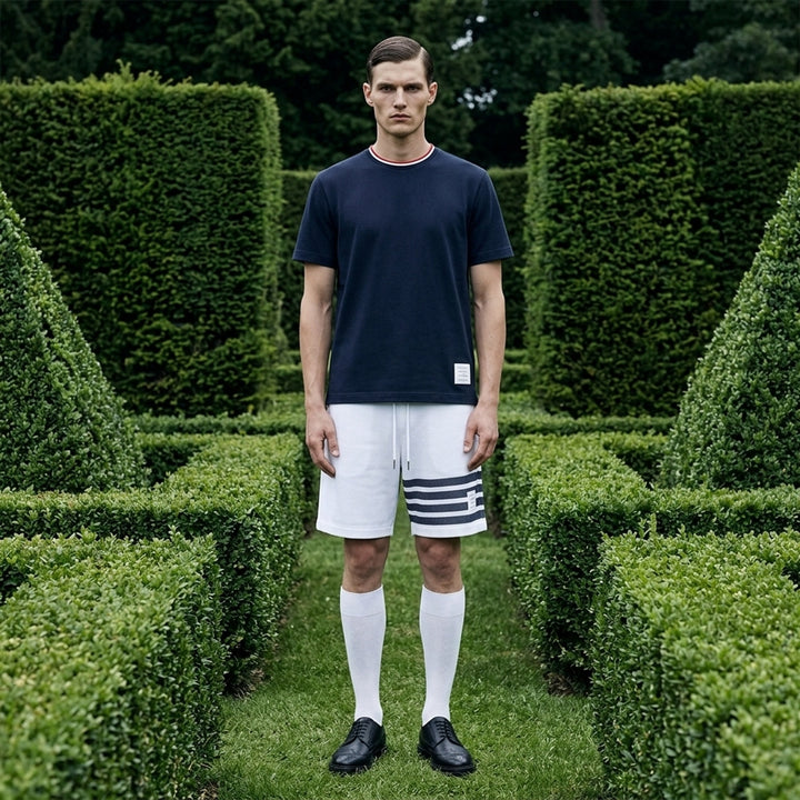 Relaxed Fit Short Sleeve Tee | Thom Browne | Club21 - lifestyle