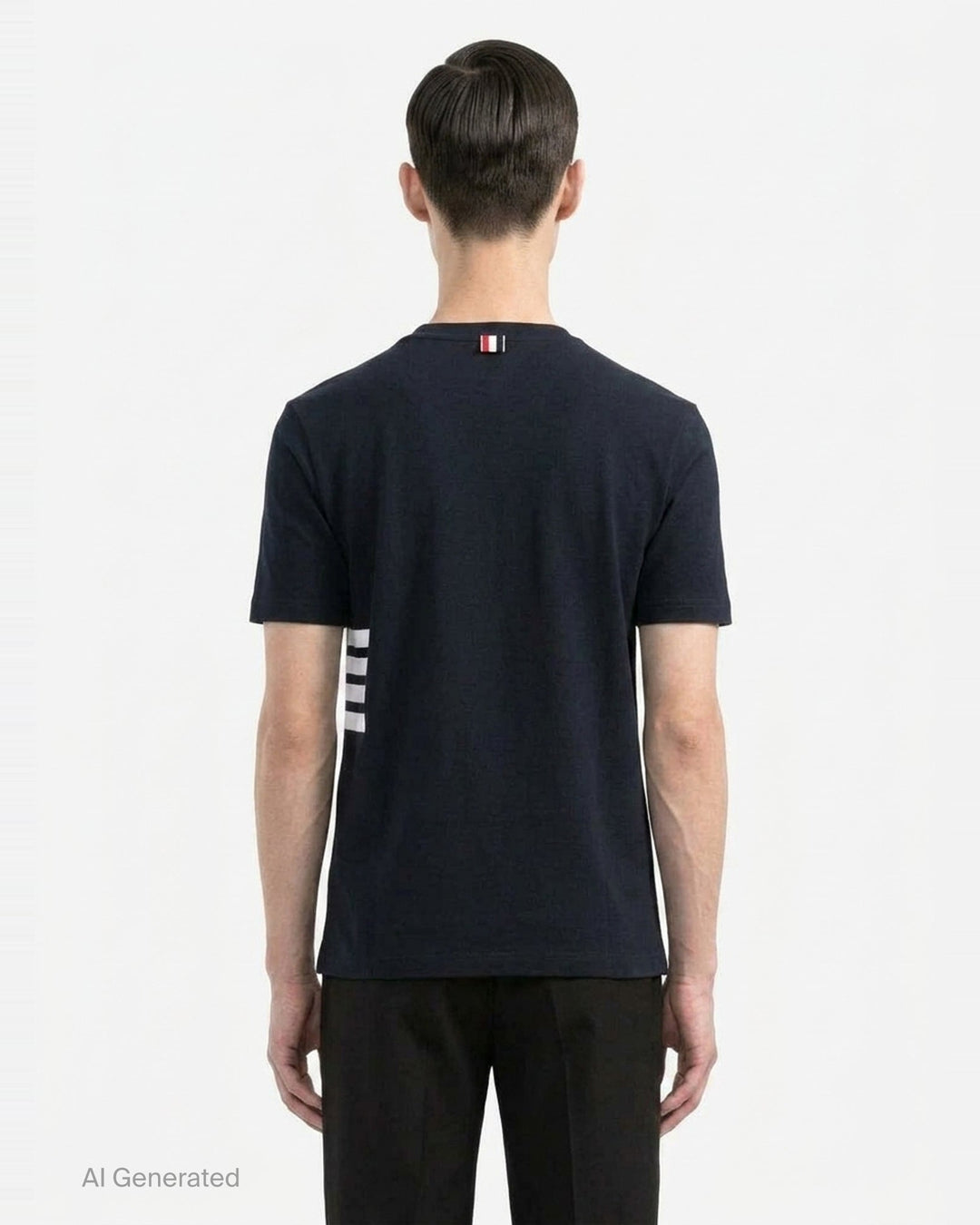 Short Sleeve Engineered Tee | Thom Browne | Club21 - back